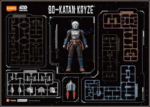 Blokees Star Wars The Mandalorian and Grogu Champion Class 06 Bo-Katan Kryze Model Kit